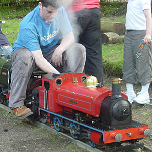 Young Nick and old Eileen