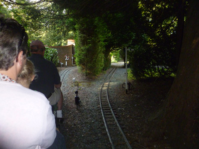 Mike Hack approaches the gate Charity Day 2012
