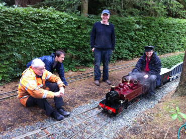 First train up the branch