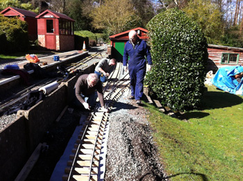 The approach points take shape