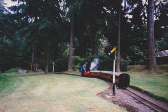 Eileen Grant bunker first into Old Oak