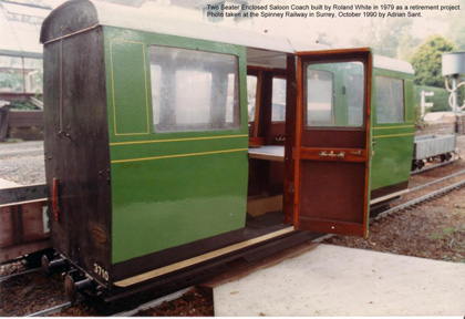 Roland White saloon coach