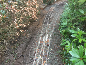 lowering the track level
