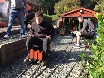 nick testing wagon