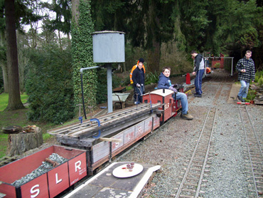 More Work on the shed line. Marxh 5th 2011 4